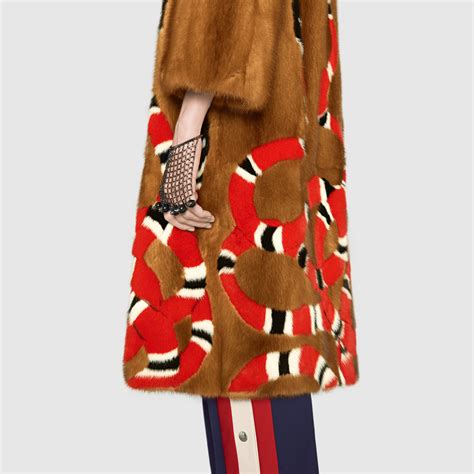 gucci snake jacket womens|Gucci coats for women.